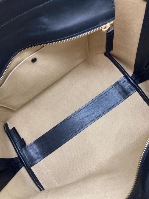 Chloe（クロエ）Chloe (クロエ) アリソン バイカラー トートバグ ホワイト×ブラックの古着・服飾アイテム