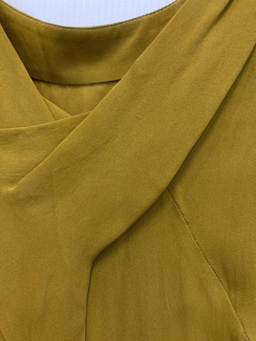 Maison Margiela（メゾンマルジェラ）Maison Margiela (メゾンマルジェラ) ノースリーブワンピース マスタード サイズ:40の古着・服飾アイテム