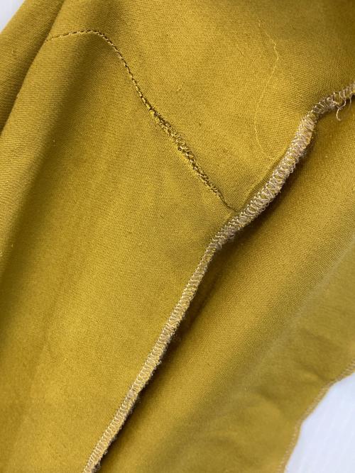 Maison Margiela（メゾンマルジェラ）Maison Margiela (メゾンマルジェラ) ノースリーブワンピース マスタード サイズ:40の古着・服飾アイテム