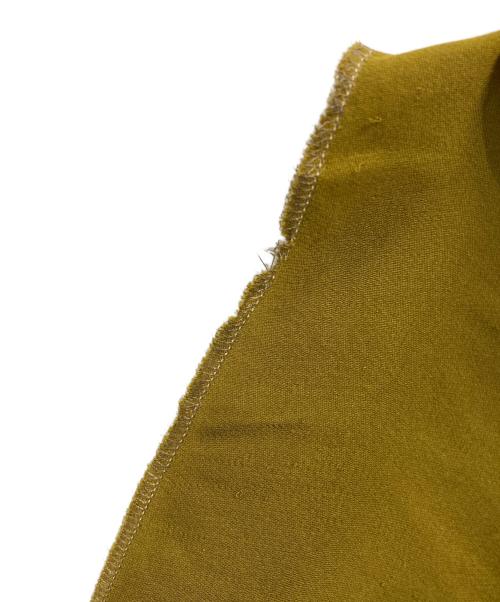Maison Margiela（メゾンマルジェラ）Maison Margiela (メゾンマルジェラ) ノースリーブワンピース マスタード サイズ:40の古着・服飾アイテム