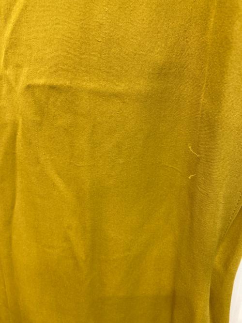 Maison Margiela（メゾンマルジェラ）Maison Margiela (メゾンマルジェラ) ノースリーブワンピース マスタード サイズ:40の古着・服飾アイテム