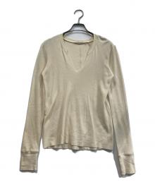 HELMUT LANG（ヘルムートラング）の古着「ロングスリーブカットソー」｜ベージュ