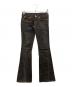 TRUE RELIGION（トゥルー レリジョン）の古着「ＲＡＩＮＢＯＷ ＪＯＥＹ フレアデニム」｜インディゴ
