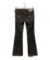 TRUE RELIGION (トゥルー レリジョン) ＲＡＩＮＢＯＷ ＪＯＥＹ フレアデニム インディゴ サイズ:SIZE 61cm (W24)：6000円