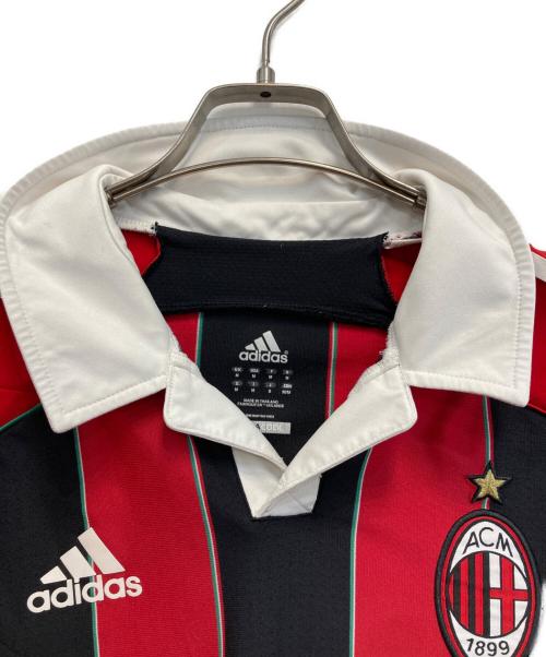 adidas（アディダス）adidas (アディダス) ゲームシャツ レッド サイズ:Oの古着・服飾アイテム