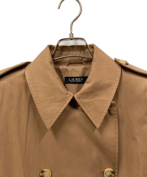 LAUREN RALPH LAUREN（ローレンラルフローレン）LAUREN RALPH LAUREN (ローレンラルフローレン) トレンチコート ベージュ サイズ:SIZE Mの古着・服飾アイテム