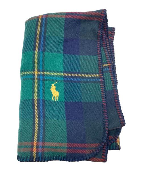 POLO RALPH LAUREN（ポロ・ラルフローレン）POLO RALPH LAUREN (ポロ・ラルフローレン) ヒンスデール ウールハーフブランケット サイズ:100×140㎝ 未使用品の古着・服飾アイテム