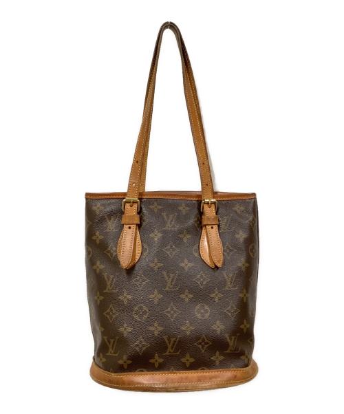 LOUIS VUITTON（ルイ ヴィトン）LOUIS VUITTON (ルイ ヴィトン) プチ・バケットPM ブラウンの古着・服飾アイテム