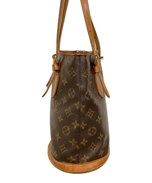 LOUIS VUITTON（ルイ ヴィトン）LOUIS VUITTON (ルイ ヴィトン) プチ・バケットPM ブラウンの古着・服飾アイテム