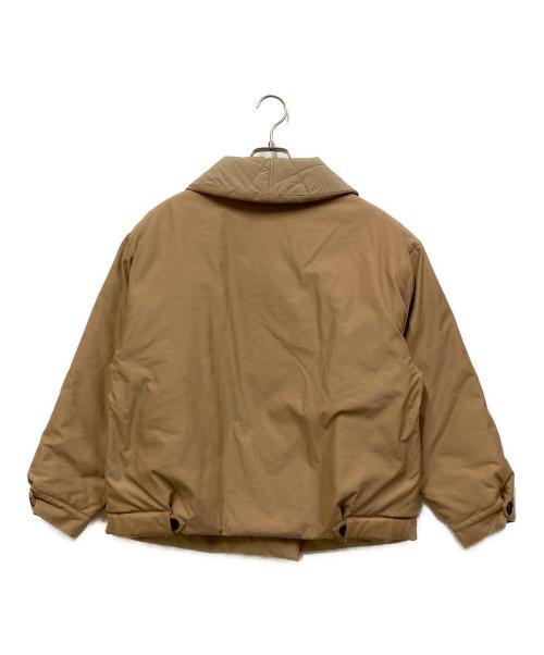 otoaa（オトアー）otoaa (オトアー) ショールカラーパデッドコート ベージュ サイズ:SIZE 2の古着・服飾アイテム