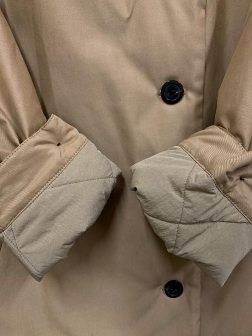 otoaa（オトアー）otoaa (オトアー) ショールカラーパデッドコート ベージュ サイズ:SIZE 2の古着・服飾アイテム