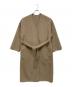 AP STUDIO（エーピーストゥディオ）の古着「スーパー140s リバーコート」｜ベージュ