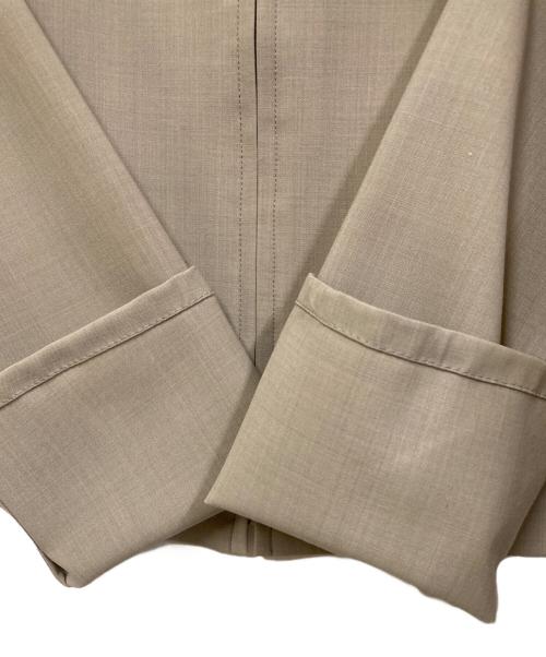 Whim Gazette（ウィムガゼット）Whim Gazette (ウィムガゼット) ボックスジャケット ベージュ サイズ:SIZE Freeの古着・服飾アイテム