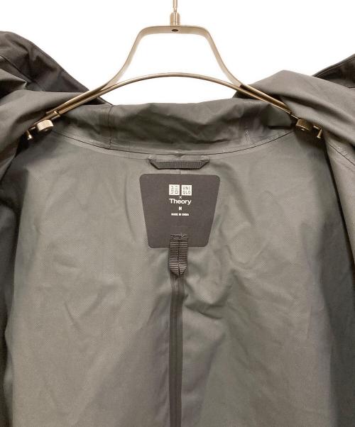 UNIQLO（ユニクロ）UNIQLO (ユニクロ) theory (セオリー) ブロックテックコート ブラック サイズ:SIZE Mの古着・服飾アイテム
