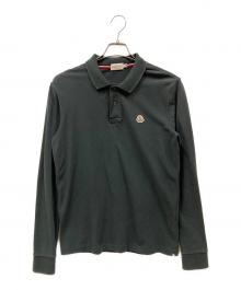 MONCLER（モンクレール）の古着「POLO MANICA LUNGA」｜グリーン