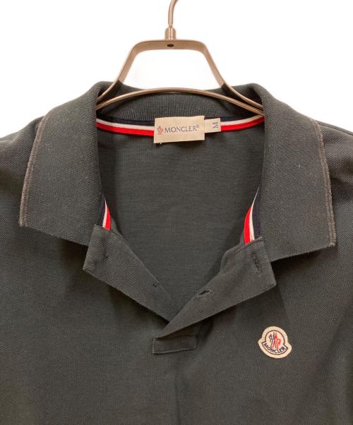 MONCLER（モンクレール）MONCLER (モンクレール) POLO MANICA LUNGA グリーン サイズ:SIZE Mの古着・服飾アイテム