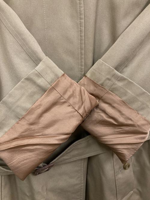 BURBERRY LONDON（バーバリーロンドン）BURBERRY LONDON (バーバリーロンドン) ノヴァチェックライナー付ステンカラーコート ベージュ サイズ:SIZE12の古着・服飾アイテム