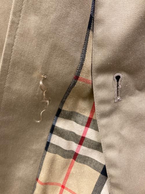 BURBERRY LONDON（バーバリーロンドン）BURBERRY LONDON (バーバリーロンドン) ノヴァチェックライナー付ステンカラーコート ベージュ サイズ:SIZE12の古着・服飾アイテム