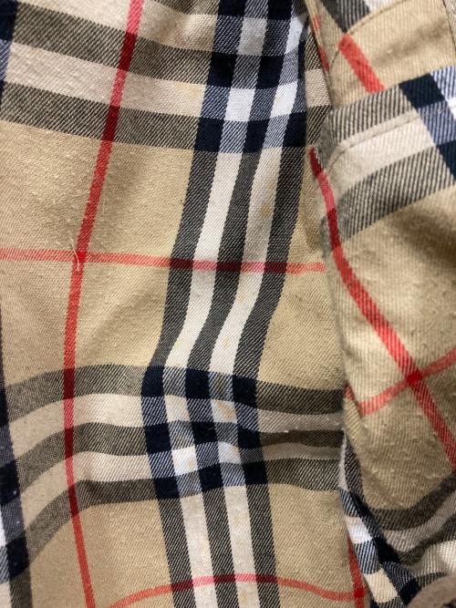 BURBERRY LONDON（バーバリーロンドン）BURBERRY LONDON (バーバリーロンドン) ノヴァチェックライナー付ステンカラーコート ベージュ サイズ:SIZE12の古着・服飾アイテム