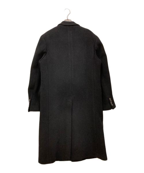 PRADA（プラダ）PRADA (プラダ) ウールチェスターコート ブラック サイズ:SIZE 46の古着・服飾アイテム