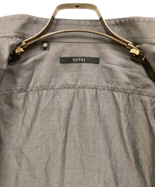 GUCCI（グッチ）GUCCI (グッチ) シャツ グレー サイズ:SIZE 42の古着・服飾アイテム