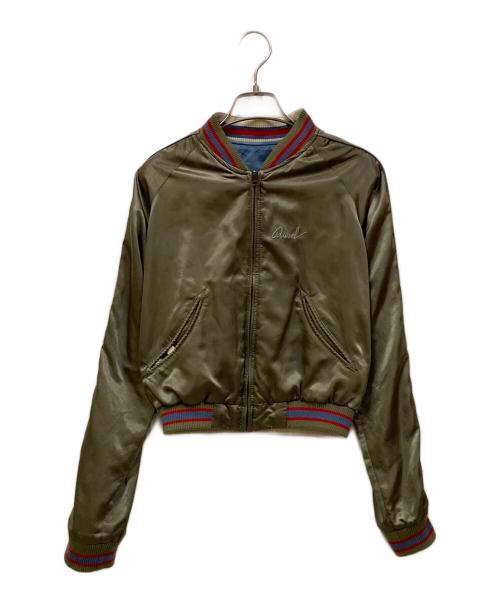 DIESEL（ディーゼル）DIESEL (ディーゼル) リバーシブルスカジャン カーキ サイズ:SIZE Sの古着・服飾アイテム