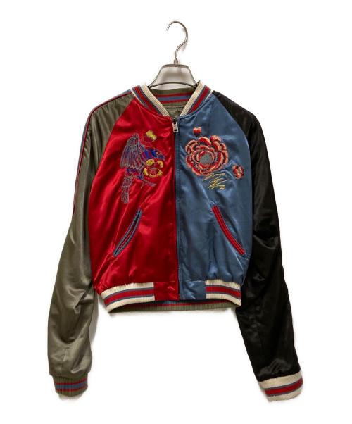 DIESEL（ディーゼル）DIESEL (ディーゼル) リバーシブルスカジャン カーキ サイズ:SIZE Sの古着・服飾アイテム