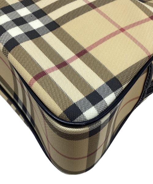 BURBERRY LONDON（バーバリーロンドン）BURBERRY LONDON (バーバリーロンドン) ミニボストンバッグ ベージュの古着・服飾アイテム