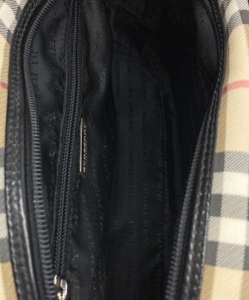 BURBERRY LONDON（バーバリーロンドン）BURBERRY LONDON (バーバリーロンドン) ミニボストンバッグ ベージュの古着・服飾アイテム