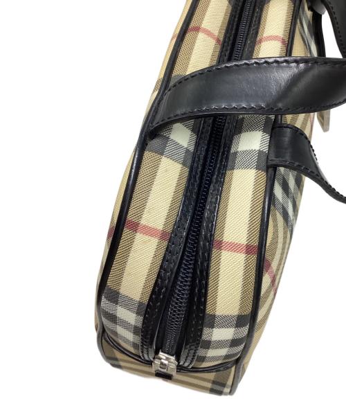 BURBERRY LONDON（バーバリーロンドン）BURBERRY LONDON (バーバリーロンドン) ミニボストンバッグ ベージュの古着・服飾アイテム