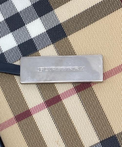 BURBERRY LONDON（バーバリーロンドン）BURBERRY LONDON (バーバリーロンドン) ミニボストンバッグ ベージュの古着・服飾アイテム