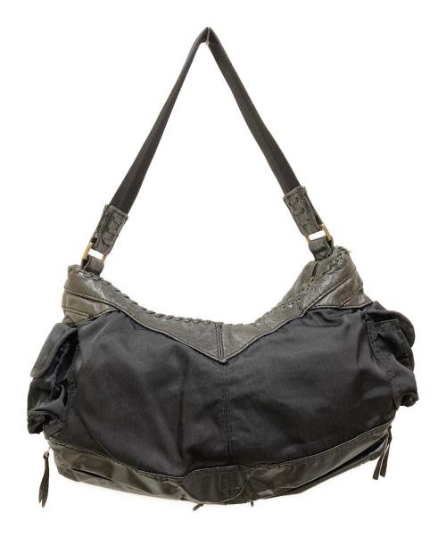 DIESEL（ディーゼル）DIESEL (ディーゼル) 00'Sアーカイブショルダーバッグ ブラックの古着・服飾アイテム