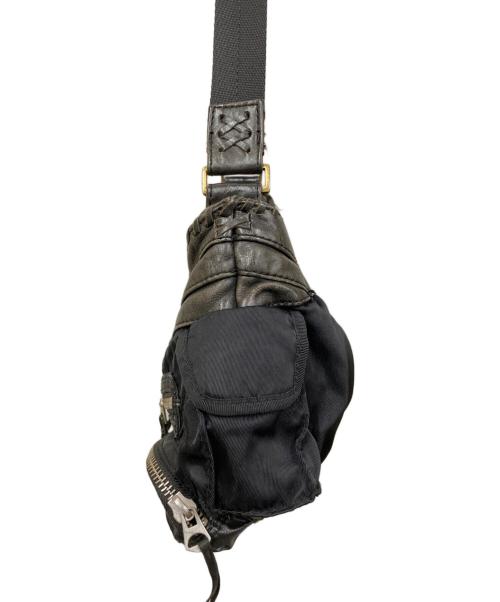 DIESEL（ディーゼル）DIESEL (ディーゼル) 00'Sアーカイブショルダーバッグ ブラックの古着・服飾アイテム