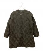 MARY QUANTマリークヮント）の古着「キルティングコート」｜ブラック