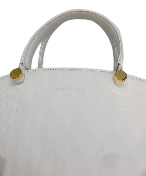 傳濱野（デンハマノ）傳濱野 (デンハマノ) ショルダーバッグ ホワイトの古着・服飾アイテム