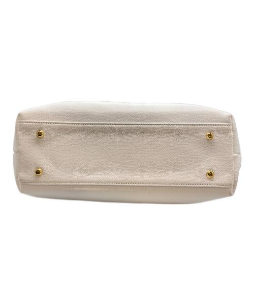 傳濱野（デンハマノ）傳濱野 (デンハマノ) ショルダーバッグ ホワイトの古着・服飾アイテム