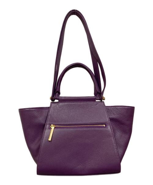 傳濱野（デンハマノ）傳濱野 (デンハマノ) ハンドバッグ パープルの古着・服飾アイテム