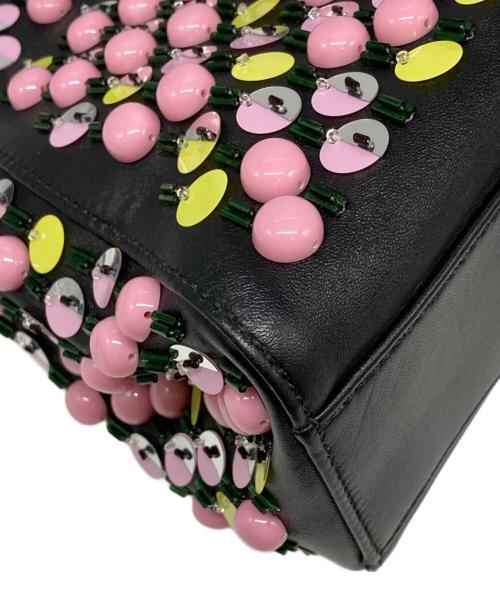 FENDI（フェンディ）FENDI (フェンディ) ピーカブーミニショルダーバッグ ブラック×ピンクの古着・服飾アイテム