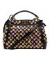 FENDI（フェンディ）の古着「ピーカブーミニショルダーバッグ」｜ブラック×ピンク