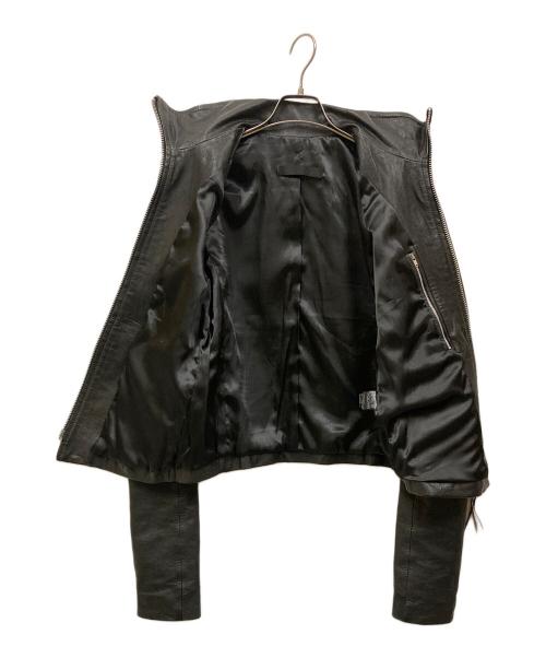 EKAM（エカム）EKAM (エカム) ラムレザージャケット ブラック サイズ:SIZE Lの古着・服飾アイテム