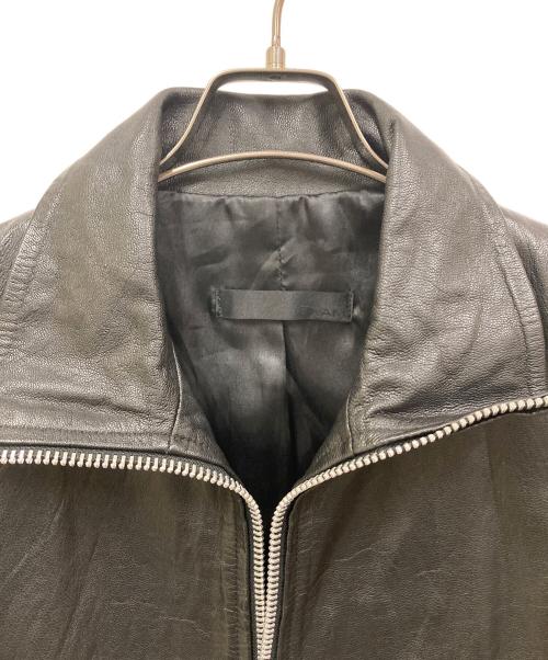 EKAM（エカム）EKAM (エカム) ラムレザージャケット ブラック サイズ:SIZE Lの古着・服飾アイテム
