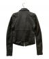 EKAM (エカム) ラムレザージャケット ブラック サイズ:SIZE L：20000円