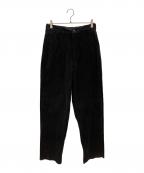 COMME des GARCONS HOMMEコムデギャルソン オム）の古着「コーデュロイパンツ」｜ブラック