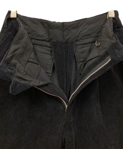 COMME des GARCONS HOMME（コムデギャルソン オム）COMME des GARCONS HOMME (コムデギャルソン オム) コーデュロイパンツ ブラック サイズ:Lの古着・服飾アイテム
