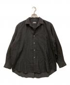 COMME des GARCONS HOMMEコムデギャルソン オム）の古着「長袖シャツ」｜ブラック