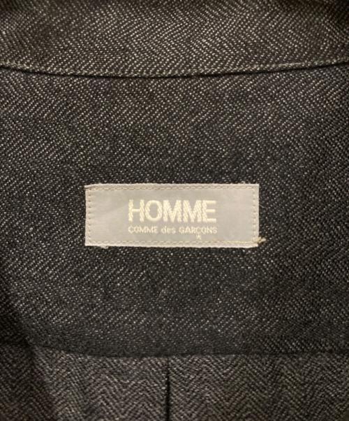 COMME des GARCONS HOMME（コムデギャルソン オム）COMME des GARCONS HOMME (コムデギャルソン オム) 長袖シャツ ブラック サイズ:表記なしの古着・服飾アイテム