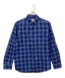 agnes b homme（アニエスベーオム）の古着「長袖シャツ」｜ブルー