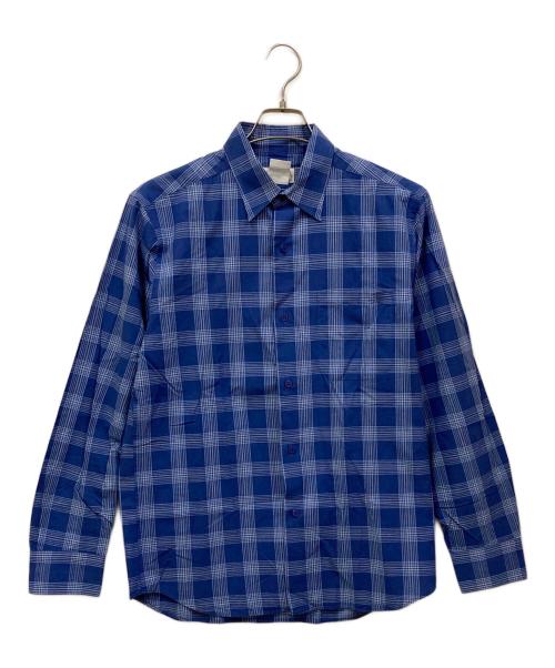 agnes b homme（アニエスベーオム）agnes b homme (アニエスベーオム) 長袖シャツ ブルー サイズ:SIZE２の古着・服飾アイテム