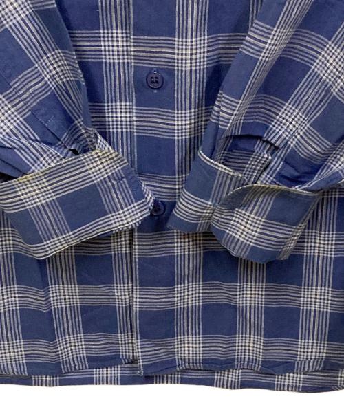 agnes b homme（アニエスベーオム）agnes b homme (アニエスベーオム) 長袖シャツ ブルー サイズ:SIZE２の古着・服飾アイテム