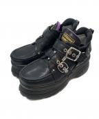 Yosukeヨースケ）の古着「厚底スニーカー」｜ブラック